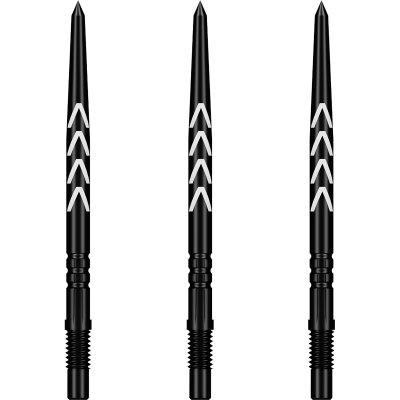 Shot Dart Turbo Points Steel Tip Dart Wechsel- Spitzen Schraubspitzen Michael Smith Schwarz 40 mm