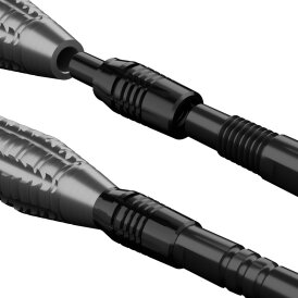 Shot Dart Thread Head Turbo Point Adaptor Schraubspitzen Gewindeadapter auf 2,5mm Spitzen Silber
