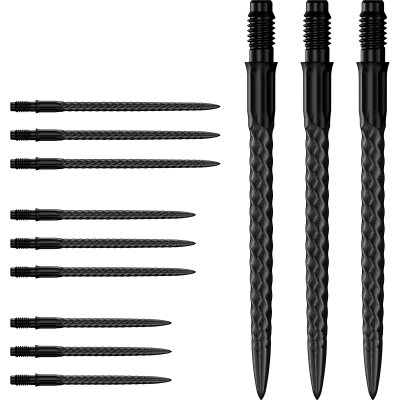 Mission R2.5 Rapid Dart Points Dart Wechsel- Spitzen Schraubspitzen Schwarz RVX 30 mm