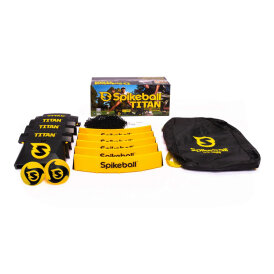 "Verpackung beschädigt" - Spikeball Titan Set Roundnet-System Reaktionsspiel Action Ball Set Spielset mit 2 Bällen