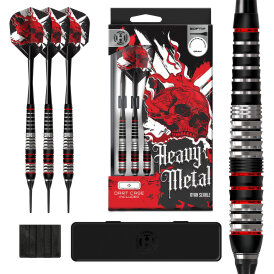 "Leicht bespielt" - Harrows Soft Darts Heavy Metal Stainless Softtip Dart Stoftart 18 g