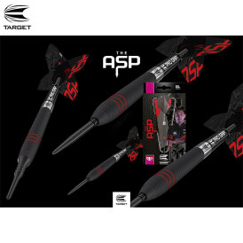 "Verpackung beschädigt" - Target Steel Darts SWISS Point Nathan Aspinall The Asp Black 80% Tungsten Steeltip Darts Steeldart 22 g
