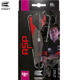 "Verpackung beschädigt" - Target Steel Darts SWISS Point Nathan Aspinall The Asp Black 80% Tungsten Steeltip Darts Steeldart 22 g