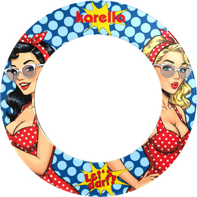 Karella PlayGirl Dartboard Surround / Dart Catchring