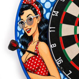 Karella PlayGirl Dartboard Surround / Dart Catchring