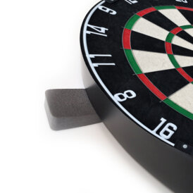 Karella Dart Dartboard Karella BullOut Set mit PlayGirl Surround inkl. 2 Satz Darts Dartscheibe Bristle Dart Board Turnierboard