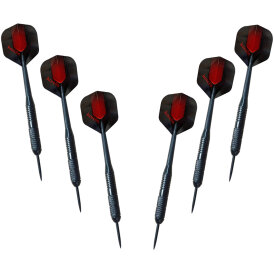 Karella Dart Dartboard Karella BullOut Set mit PlayGirl Surround inkl. 2 Satz Darts Dartscheibe Bristle Dart Board Turnierboard