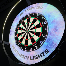 Precise180 Dart Dartboard Surround / Dart Catchring Northern Lights