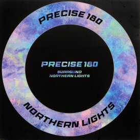 Precise180 Dart Dartboard Surround / Dart Catchring Northern Lights