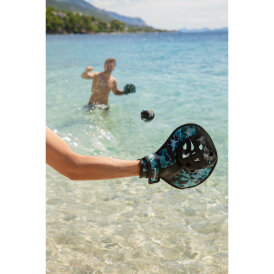 Waboba Catch Glove Catch-Handschuh mit Waboba Pro-Ball ultimatives Fangspiel fürs Wasser 2 Handschuhe + 1 Ball