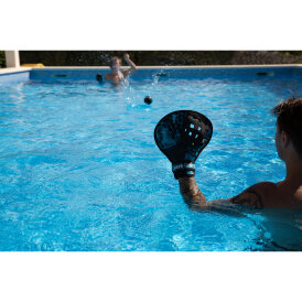 Waboba Catch Glove Catch-Handschuh mit Waboba Pro-Ball ultimatives Fangspiel fürs Wasser 2 Handschuhe + 1 Ball