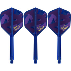 Target Dart K-Flex Flight- Schaftsystem Luke Littler World Champion The Nuke Born To Win patentierten Twist-System in verschiedenen Längen