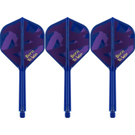 Target Dart K-Flex Flight- Schaftsystem Luke Littler World Champion The Nuke Born To Win patentierten Twist-System in verschiedenen Längen