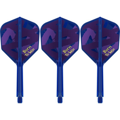 Target Dart K-Flex Flight- Schaftsystem Luke Littler World Champion The Nuke Born To Win patentierten Twist-System Standard Nr.6 IM Intermediate