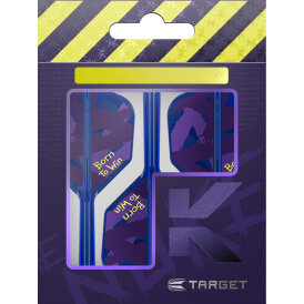 Target Dart K-Flex Flight- Schaftsystem Luke Littler World Champion The Nuke Born To Win patentierten Twist-System Standard Nr.6 IM Intermediate