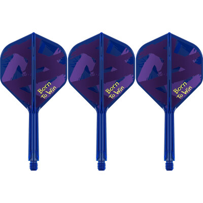 Target Dart K-Flex Flight- Schaftsystem Luke Littler World Champion The Nuke Born To Win patentierten Twist-System Standard Nr.2 IM Intermediate