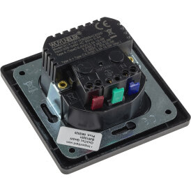 MILOS Schutzkontakt-Steckdose 230V~/ 16A, Unterputz, USB-A/C PD 3.0, Anthrazit