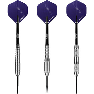 BULLS NL Steel Darts Charge Purple Nickel Coated Steeltip Darts Steeldart