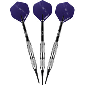 BULLS NL Soft Darts Charge Purple Nickel Coated Softtip Darts Softdart 18 g