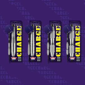 BULLS NL Soft Darts Charge Purple Nickel Coated Softtip Darts Softdart 18 g