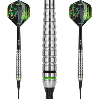"B-Ware" - one80 Soft Dart Panther M VHD 90% Tungsten Softtip Dart Softdart 20 g
