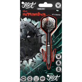 Shot Steel Darts Gnarly Smasha Turbo Point 90% Tungsten Steeltip Darts Steeldart