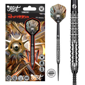 Shot Steel Darts Gnarly Shredda Turbo Point 90% Tungsten Steeltip Darts Steeldart