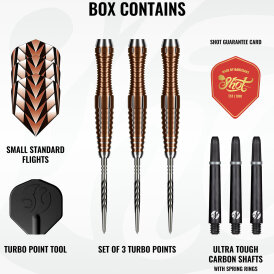 Shot Steel Dart Tribal Weapon 1 Turbo Point 90% Tungsten Steeltip Darts Steeldart