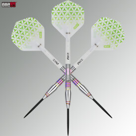 "Verpackung beschädigt" - one80 Steel Darts Revolution R2 Interchange Lukas Wenig V2 VHD 90% Tungsten 2,35 mm Point Steeltip Dart Steeldart 24 g