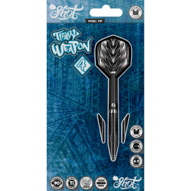 Shot Steel Dart Tribal Weapon 4 Turbo Point 90% Tungsten Steeltip Darts Steeldart