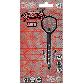 Shot Steel Darts Warrior Awe Turbo Point 90% Tungsten Steeltip Darts Steeldart