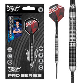 Shot Steel Darts Niels Zonneveld Triple Z V2 Turbo Point 90% Tungsten Steeltip Darts Steeldart