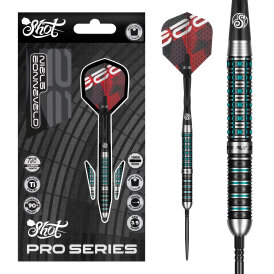 Shot Steel Darts Niels Zonneveld Triple Z Turbo Point 90% Tungsten Steeltip Darts Steeldart 23 g