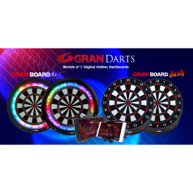 "Verpackung beschädigt" - Gran Darts GranBoard Dash Bluetooth 4.0 Dartautomat Elektronik Dartboard Turnierausführung Grün