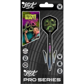 Shot Soft Darts Pro Series Stowe Buntz Buntzy 3.0 90% Tungsten Softtip Darts Softdart 21 g
