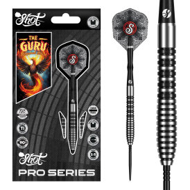 Shot Steel Darts Pro Series Raymond Smith Turbo Point 90% Tungsten Steeltip Darts Steeldart 22 g