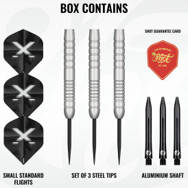 Shot Steel Darts X-Pro 60% Tungsten Steeltip Darts Steeldart