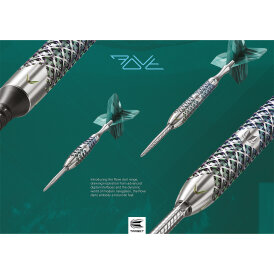 "B-Ware" - Target Steel Darts SWISS Point Rove 01 90% Tungsten Steeltip Darts Steeldart 22 g