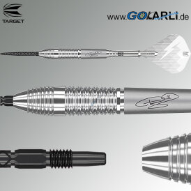 "Moderat bespielt" - Target Steel Darts SWISS Point Phil Taylor Power 9Five G6 Generation 6 95% Tungsten Steeltip Darts Steeldart 24 g
