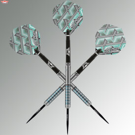 "Leicht bespielt" - BULLS Steel Darts Bull´s powered by Shot Darts Max Hopp 80% Max80 Steeltip Darts Steeldart 24 g