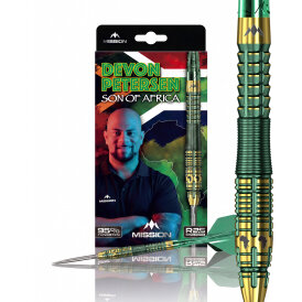 Mission Darts Steel Darts R2.5 Rapid Point Devon Petersen 95% Tungsten Steeltip Darts Steeldart
