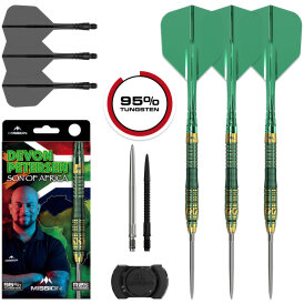Mission Darts Steel Darts R2.5 Rapid Point Devon Petersen 95% Tungsten Steeltip Darts Steeldart