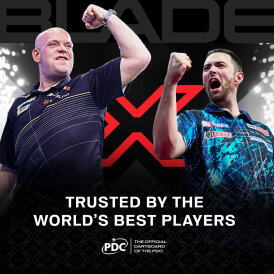 Winmau Blade X Pro Core Dartboard & Blade X Dartboard Surround Official PDC Dartscheibe Bristle Dart Board Turnier Dartboard
