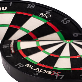 Winmau Blade X Pro Core Dartboard & Blade X Dartboard Surround Official PDC Dartscheibe Bristle Dart Board Turnier Dartboard
