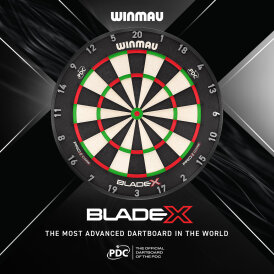 Winmau Blade X Pro Core Dartboard & Blade X Dartboard Surround Official PDC Dartscheibe Bristle Dart Board Turnier Dartboard