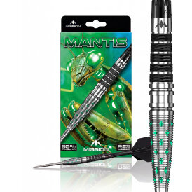 Mission Darts Steel Darts R2.5 Rapid Point Mantis 95% Tungsten Steeltip Darts Steeldart