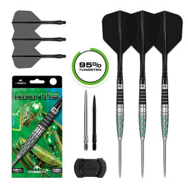 Mission Darts Steel Darts R2.5 Rapid Point Mantis 95% Tungsten Steeltip Darts Steeldart