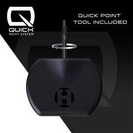 Harrows Steel Darts Quick Point Supergrip Black Edition 90% Tungsten Steeltip Dart Steeldart