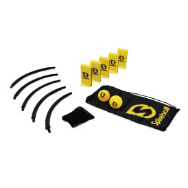 "B-Ware" - Spikeball Weekender Set Roundnet-System Reaktionsspiel Action Ball Set Spielset mit 2 Bällen