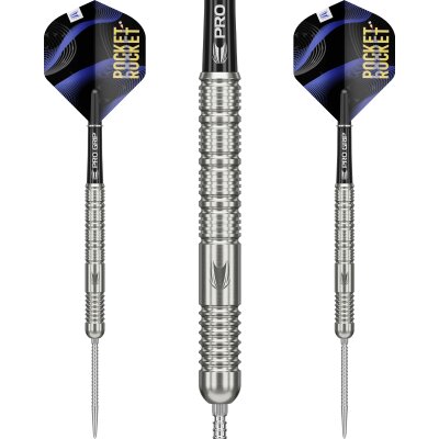 Target Steel Darts SWISS Point Justin Hood 90% Tungsten Steeltip Darts Steeldart 23 g